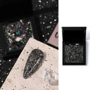 Kosmetiskt Glitter Fast Puder Löst Glitter Fast Puder för Kropps- Nagelmakeup