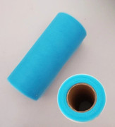 Organza Roll Tulle LAKE BLUE lake blue