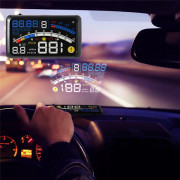 Universal F4 Head Up Display HUD ODB2 Auto Car Speedometer