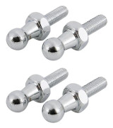 4x 10mm kulbult M8 för gasfjädrar kulände bult motorhuv lucka std 002