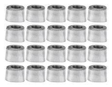 Soft Fishing Accessory Sheet 20 Rolls Sinkers Clips Tape Accessories