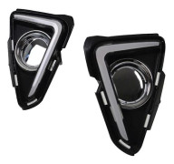 LED Varselljus för Toyota RAV4 2016-2018 Amber Blinkers DRL Dimljus Tillbehör