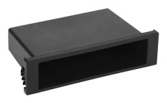 Universal Bil Dubbel 1 Din Instrumentbräda Kopps Hållare Förvaringslåda Plast för Stereo Radio