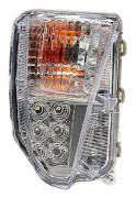 Kompatibel med Toyota Prius Zvw30 2012 2013 2014 2015 LED Dimljus Körljus Främre Stötfångare Dimljus DRL Dimljusmontering-Perfekt R side