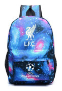 Galaxy Fortnite ~ Storm Glows In The Dark Skolväska Ryggsäck H