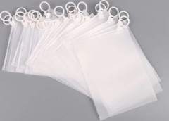 15 st/förpackning Blixtlåspåsar Frostad påse Organizer 15Pcs/pack