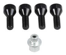 Hjul låsmutter bult kit M12X1.5 36136786419 för BMW Z4 Z3 M6 M5 M3 650i 535i 528i 525i 335i 328i
