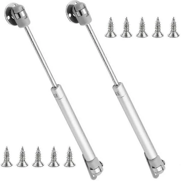 Set med 2 100N / 10 kg Gasfjädrar, Gasfjädrar, Lyft, Gasfjädrar, Lock, Mjukstängande Lock, Gasfjädrar