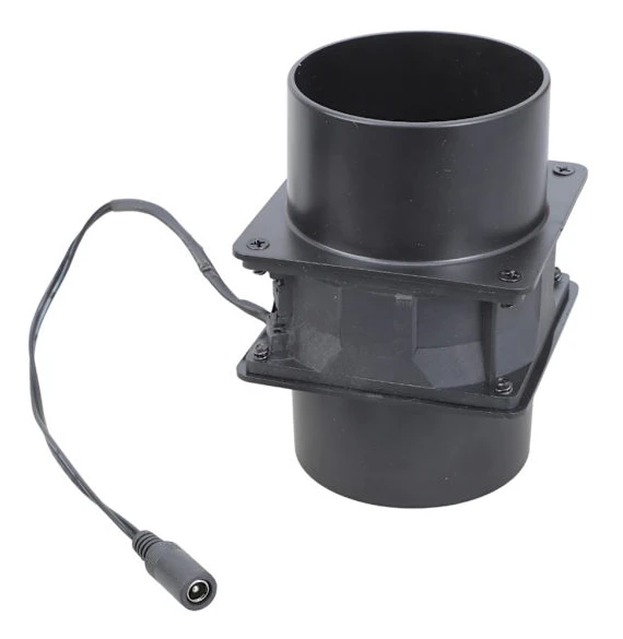 8cm 12V Hög Luftflödes Ventilation Fläkt Dubbla Kullager Ventilationsfläkt