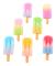 Ice-Lolly Resin Charm 3D