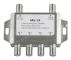 2 In 4 Ut Diseqc 4x2 Switch Satellitsignal Multiswitch Lnb Spänning 950-24000mhz För Tv-mottagare