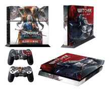 Spelkonsol PS19 klistermärke PVC mode färg skyddsfilm The Witcher 3④