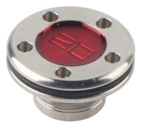 10-20g Rostfritt Stål Slitstark Liten Tand Golfklubba Putter Huvudskydd Motvikt Skruv20g/Enkel