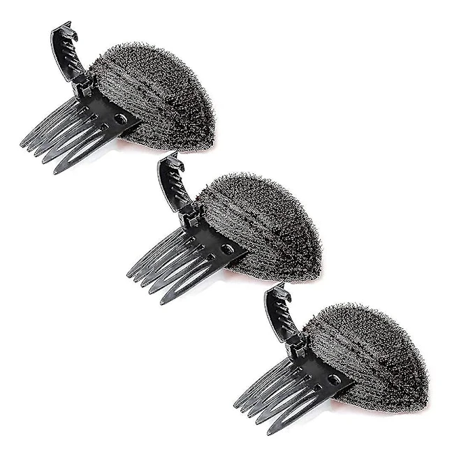 Perfect Puff Hair Head Cushion, volym set(3 st brun) - on stock