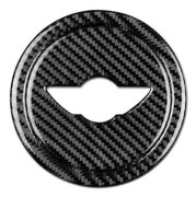 Bil Kolfiber Rattkåpa Dekaler Interiör Trim för R55 R56 Countryman R60