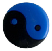 Circle Tennis Racket proof Absorber Anti-vibration Tennis Racke Blue