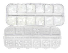 Alla hjärtans dag Nagelkonst Paljetter Hjärta Glitter Flakes Paillette Nagelkonst Dekor