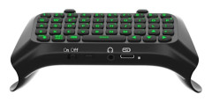 för PS5 Edge Controller Tangentbord Grön bakgrundsbelysning med inbyggd högtalare Chatpad Tangentbord för Playstation5 Controller