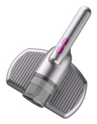 Dammsugare för dammkvalster med dubbel vibration och UV-desinfektion för att ta bort allergener och djurhår Gray