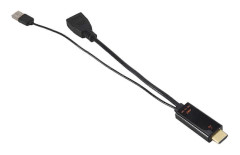 HDMI-kompatibel hane till Displayport hona konverteringskabel 4K@60Hz HDMI-kompatibel till DP-omvandlare A