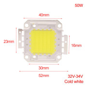 LED Chip Lampor SMD-lampa 100W 50W 30W 20W 10W Strålkastare 20W-Kall v 50W-Cold white