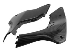 Sidoskydd Sidokåpor Par Kolfiberstil Motorcykelsidoskydd Passar för Hornet 250 600 1998 1999 2000