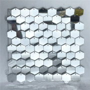 Hexagon Shimmer Board Paljettpanel SILVER SILVER Silver