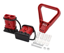 2 st 175A 1/0 AWG Batterikabel Snabbkopplingssats för Anderson-kontakt