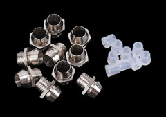10st 3mm LED-lamphållare LED-diod metallhållare Ljusrör