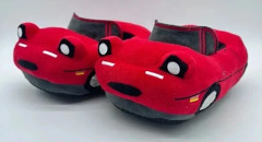 26 cm Miata Tofflor Plysch Mazda Sportbil Tofflor Sedan Plysch Gosedjur Leksak Present