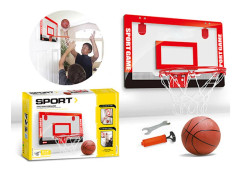Inomhusbasketbågesats för barn Vuxna Basketbåge för dörr med ryggbräda Basketleksakpresenter för källare Sovrum Kontor