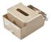 Universal Car Armrest Storage Box Vattenkoppshållare Tissue Storage Box Armstöd Box