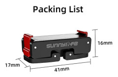SUNNYLIFE Snabbkopplingsadapter Vikbar Magnetisk Två-Klo Adapter
