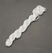 Nylontråd - 2 mm - 10 meter - Vit