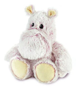Intelex Warmies Mysig plysch Värmepaket som går att värma i mikrovågsugn Värmbar, gosig mjukleksak Marshmallow Hippo