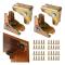 4 x Table Legs, Folding Hinge with Locking, Table Legs, Folding Hinges, Locking, Table Legs, Support Holder,
