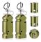 3-pack Perimeter Trip Alarm, 12 Gauge Camping Trip Wire Device, Tidig Varningssäkerhetssystem för Camping/Björnavskräckning