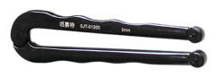 Svart Finish Stål Justerbar Hylsnyckel Stift Tång Rund Mutter 3mm LGL