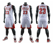 Chicago Bulls #23 Jordan tröja nr 23 / Aldult basketboll uniform set /röd