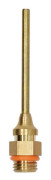 Smältlimmunstycke, litet hål, anti-läckage, kopparmunstycke, tillbehör, verktyg, 1,5 mm