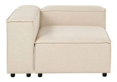 Hörnsektion Ardal Beige, svart, Högervänd - Beige, svart, Högervänd