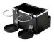 Förvaringslåda för bilarmstöd, bilmugghållare, multifunktionell förvaringslåda för bilarmstöd med pappershållare, telefonhållare Double cup holder