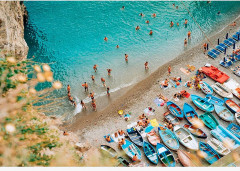 New Mags - Coffee Table Book - Il Dolce Far Niente - The Italian Way Of Summer - Blå - Coffee table books - Från Homeroom