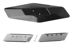 Spel Vertikalt Ställ Fäste Hållare Docka Vagga Enkelt Fäste Lämpligt för 4 PS4 Pro Konsol Speltillbehör