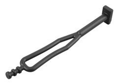 Motorcykel Kickstand Strap Fotstöd Bracket Strap SVART black