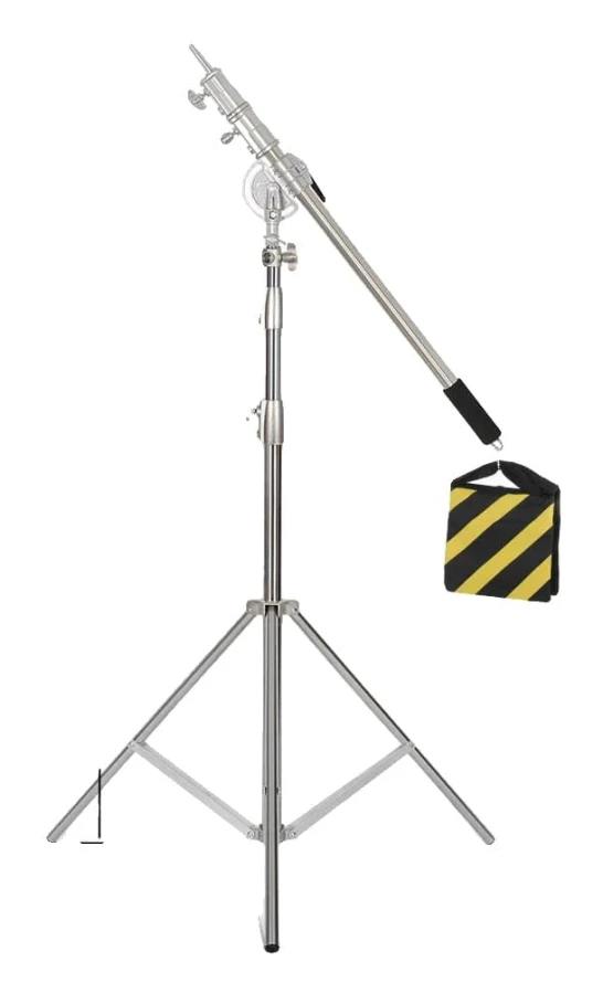 Stativ, Justerbar Höjd, Hållbar Rostfritt Stål,280CM-2.49M ARM