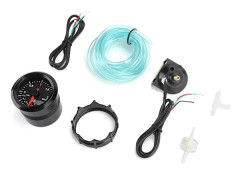 2-tums Turbotryckförstärkningsmätare för bil 2Bar 12V Färgdisplay Universal Modifierade delar