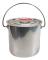 Rostfritt Stål Hink, Stor Kapacitet, Lätt Montering,6L