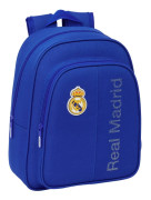 Skolryggsäck Real Madrid C.F. Blå 27 x 33 x 10 cm