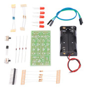 Diskret Komponent Grindkrets Kit Analog Krets Slitstark ABS DIY Elektronik Kit för Experimentell Träning